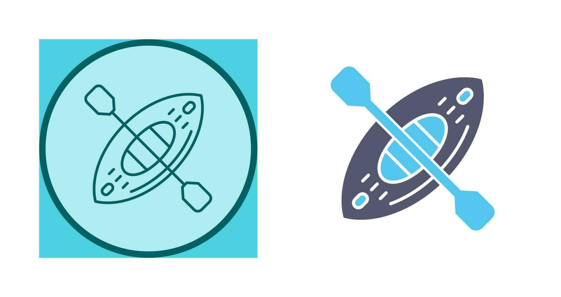 Kayak Vector Icon