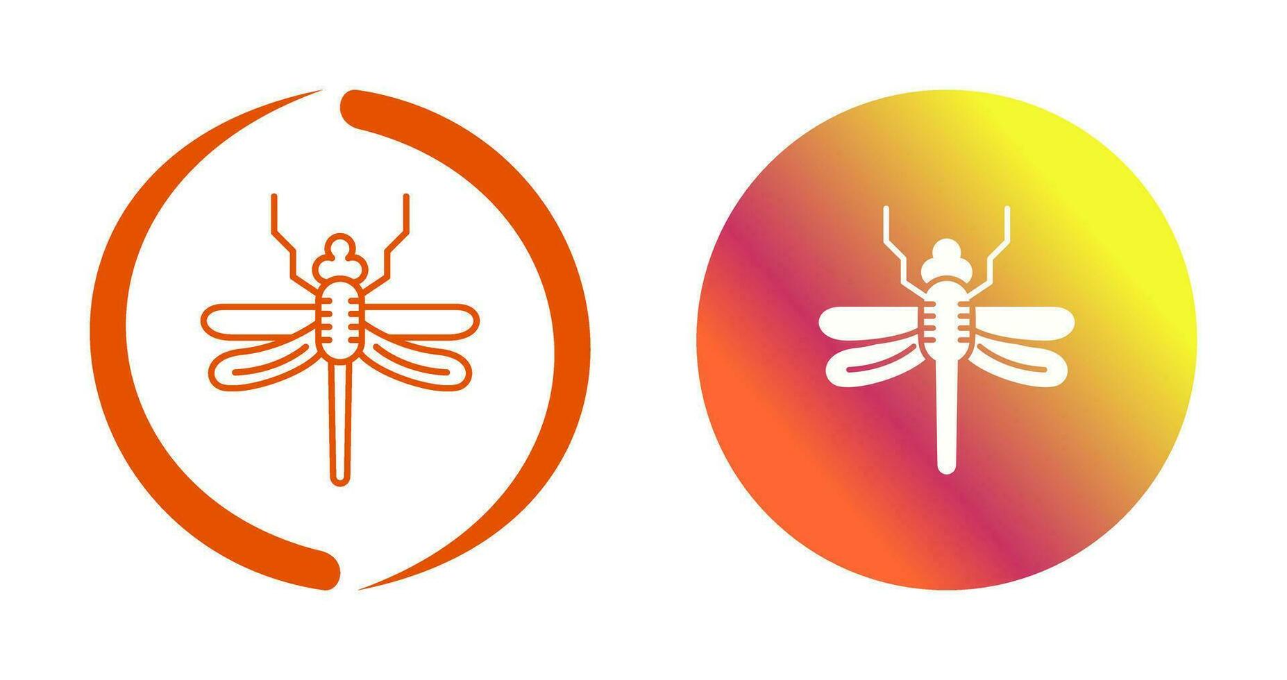 Dragonfly Vector Icon