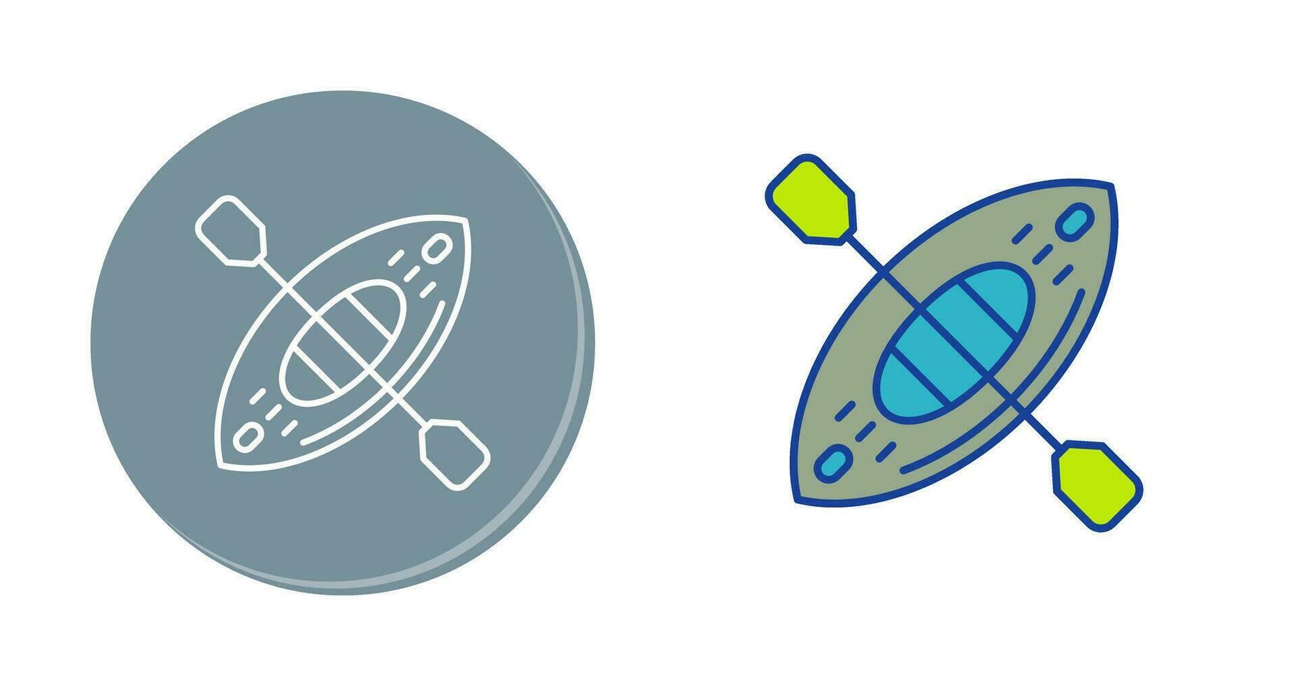 Kayak Vector Icon