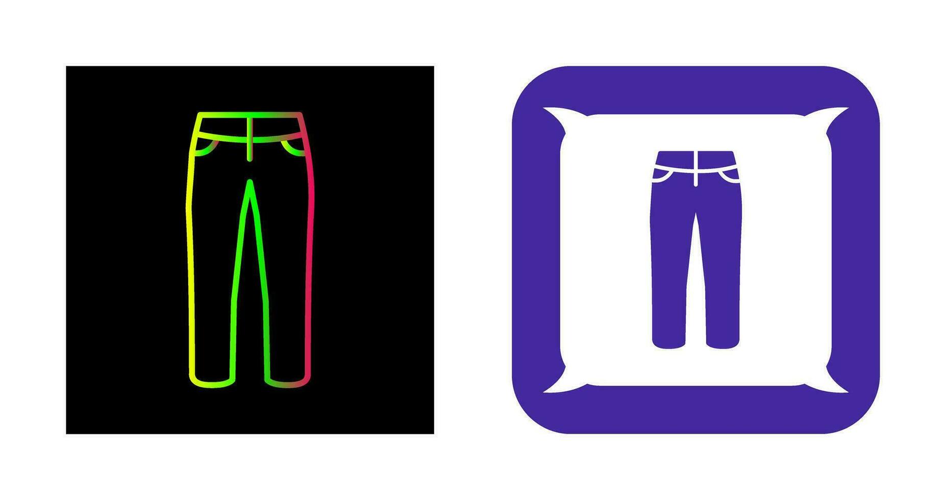 Trousers Vector Icon