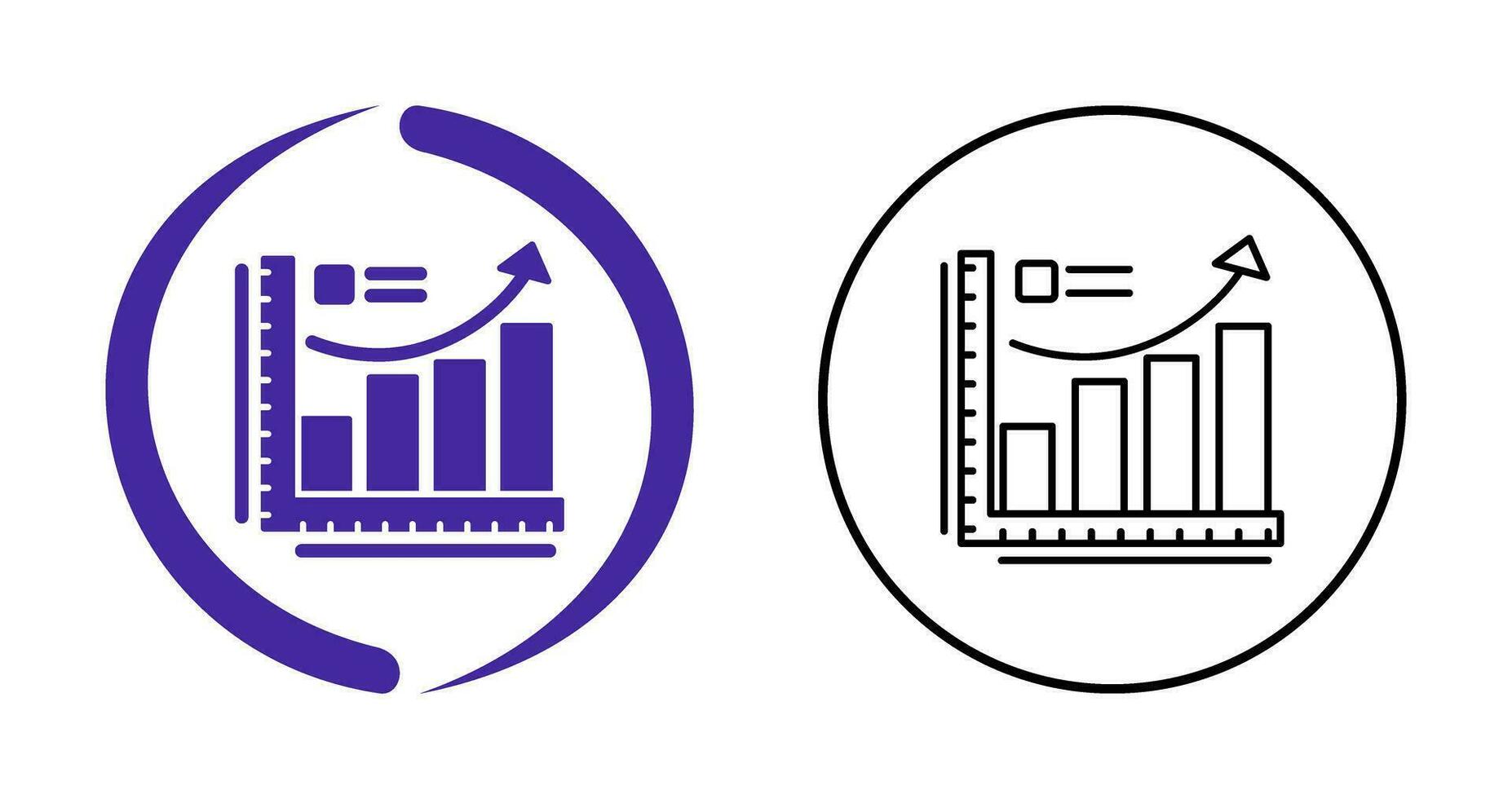 Growth Chart Vector Icon