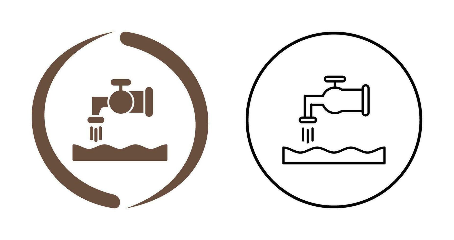 Water House Vector Icon