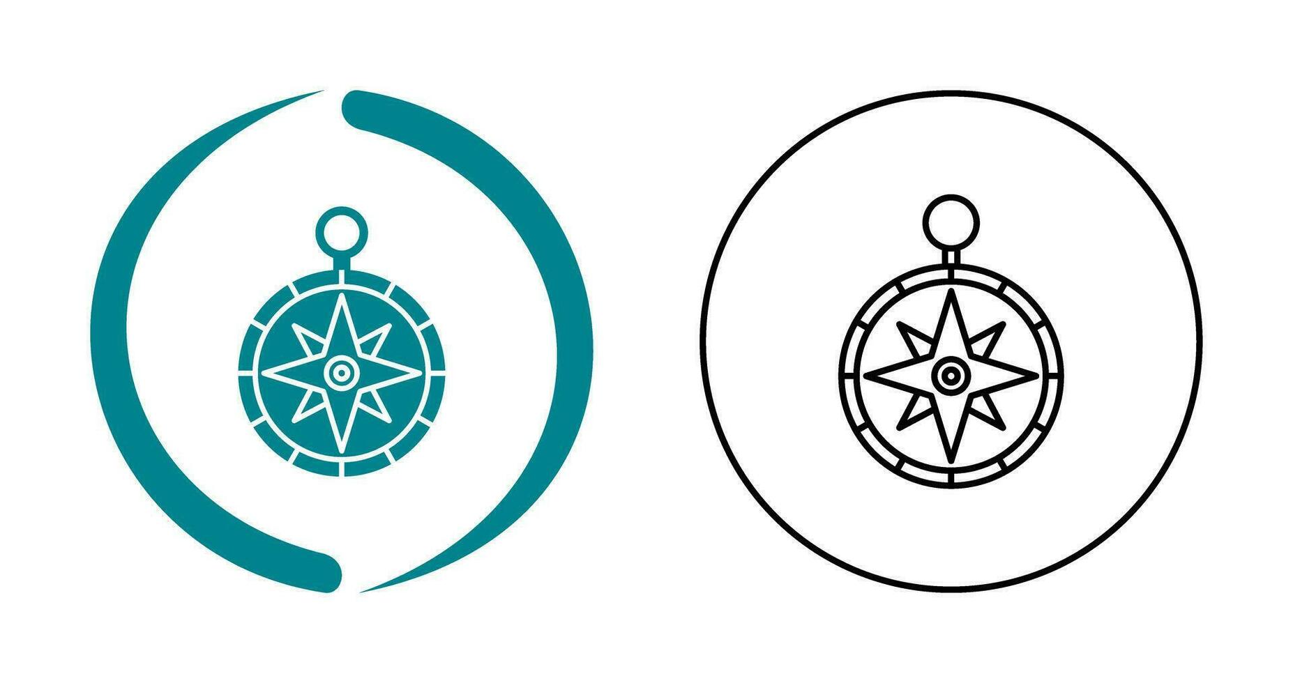 Compass Vector Icon