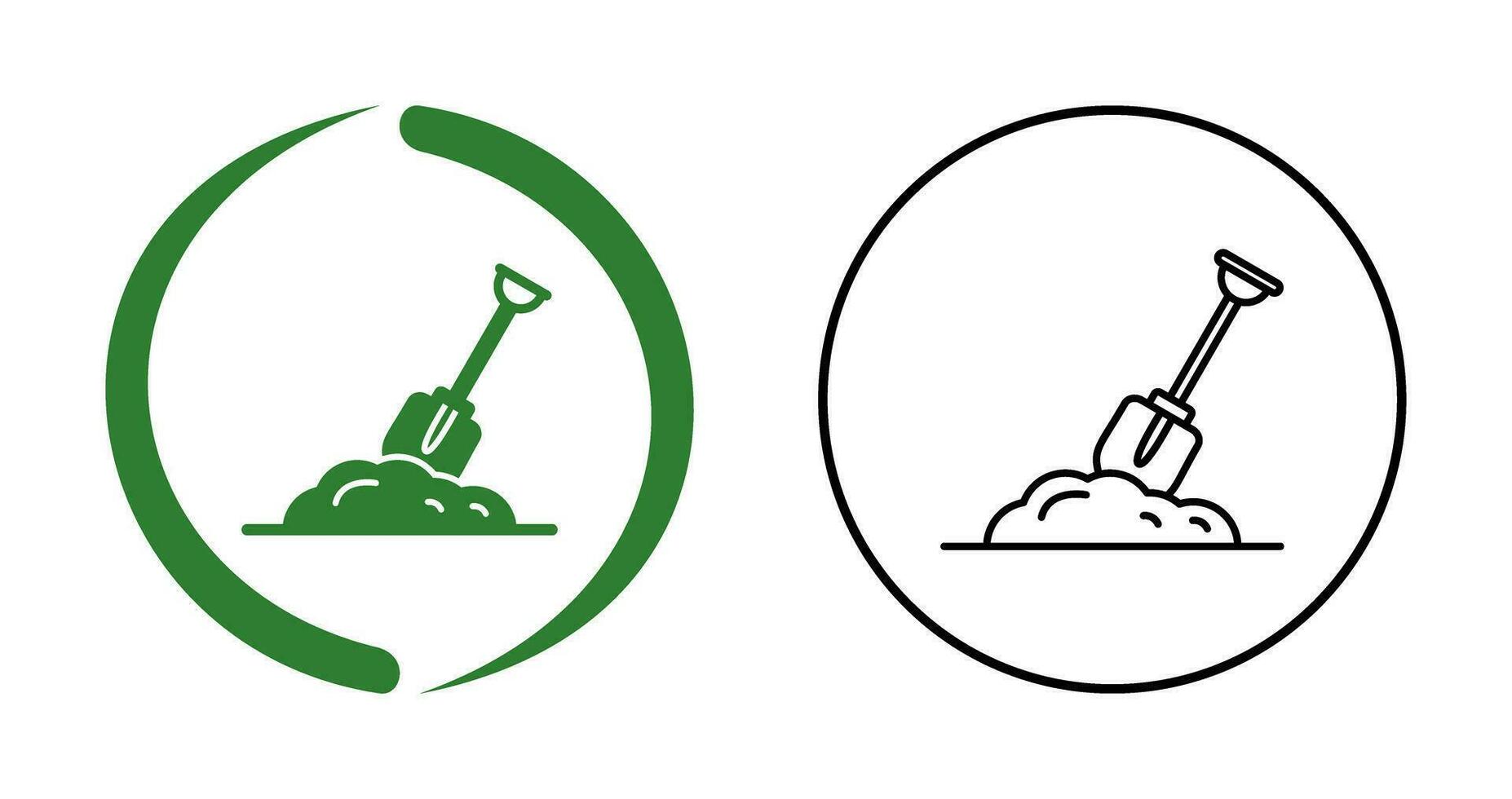 Digging Vector Icon