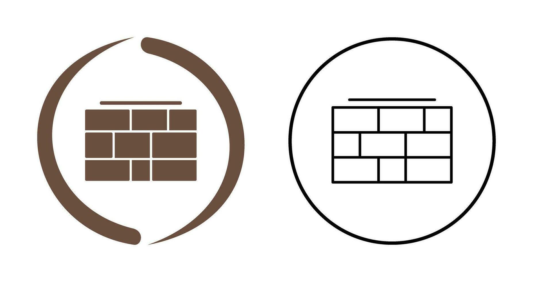 Brick wall Vector Icon