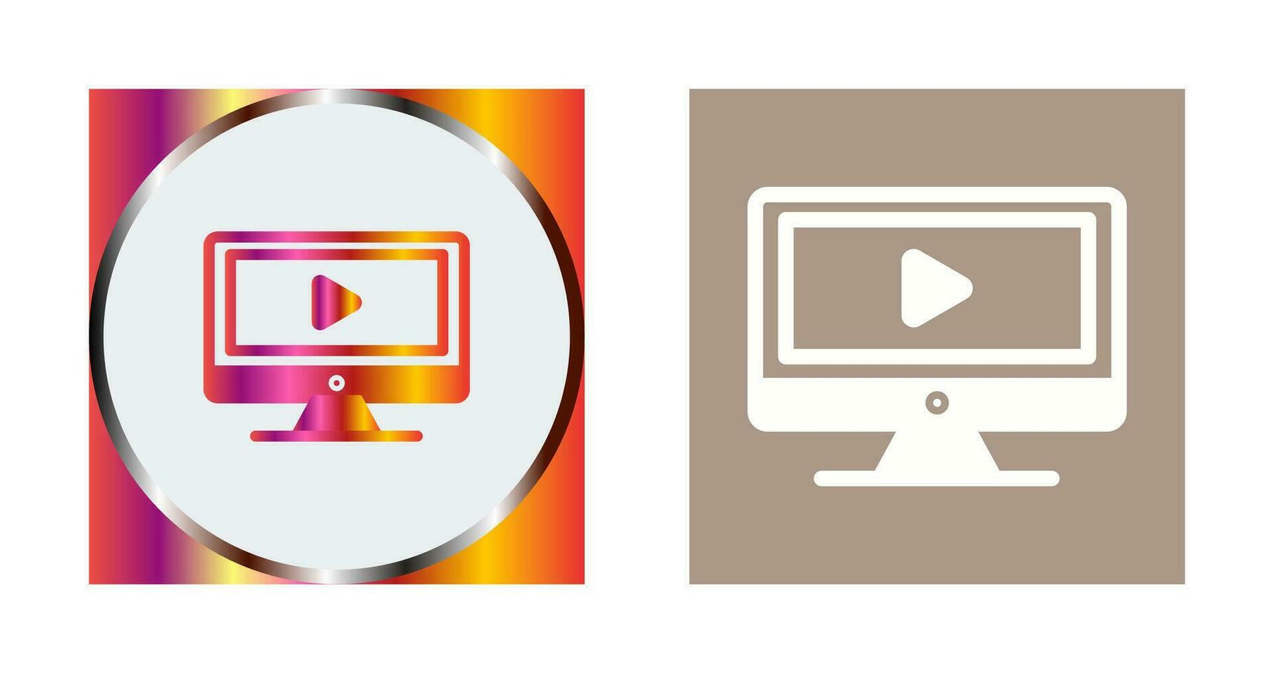 Video Lesson Vector Icon