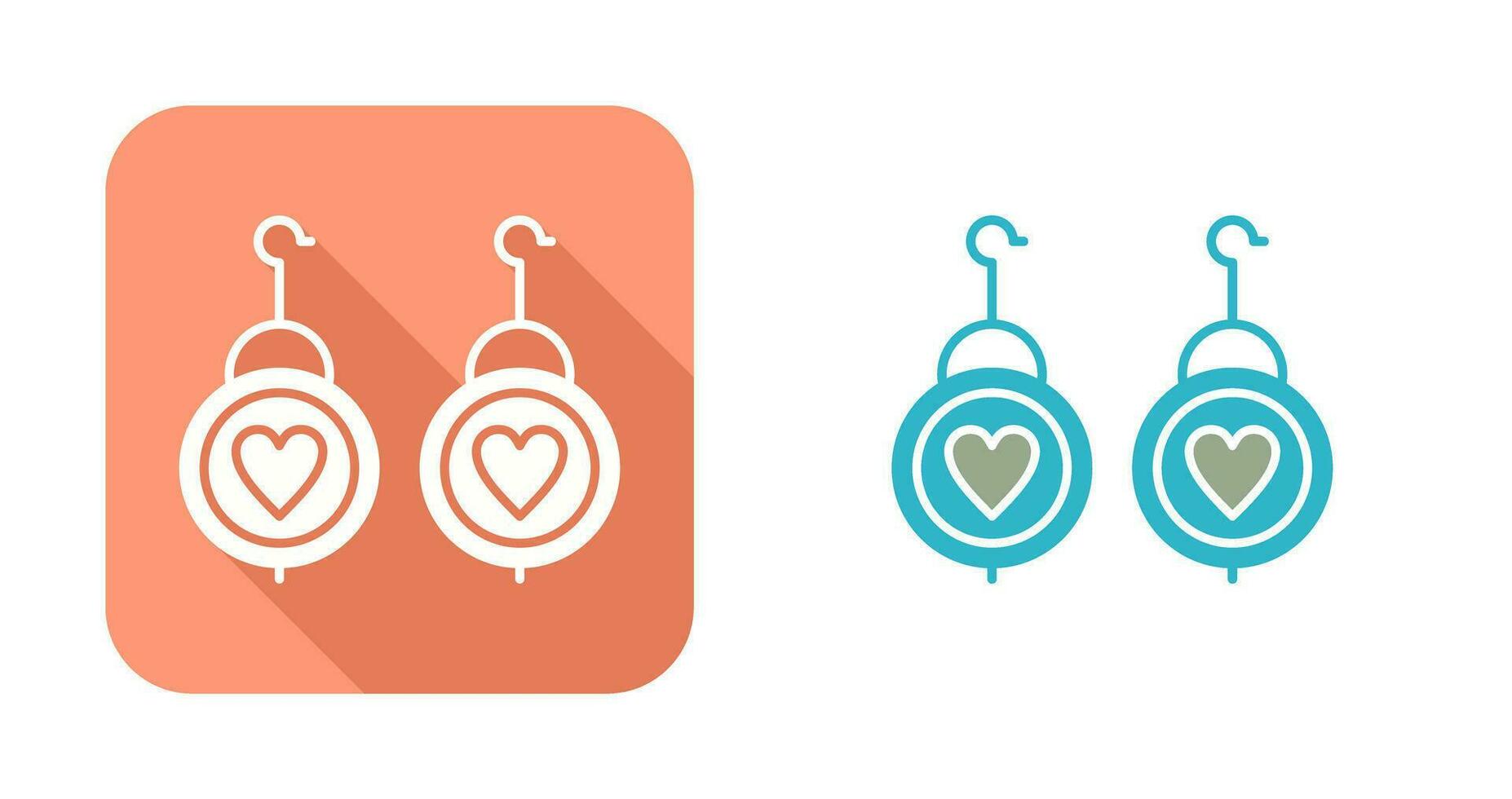 Earrings Vector Icon