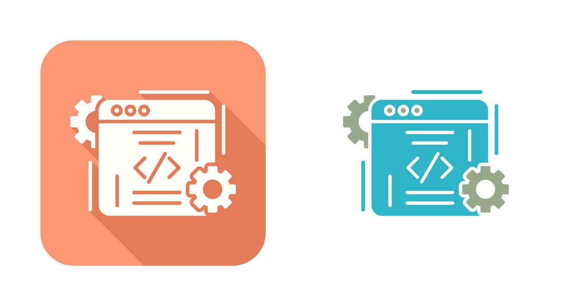 icono de vector de codificación