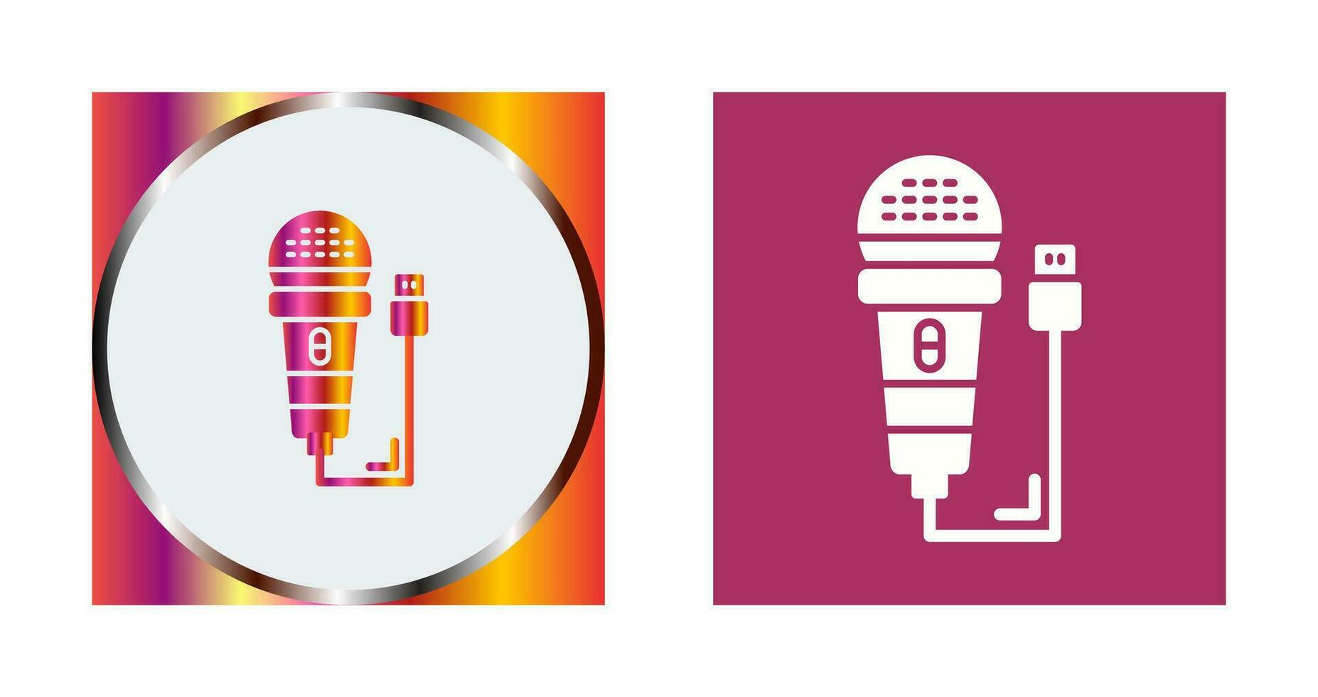 Microphone Vector Icon