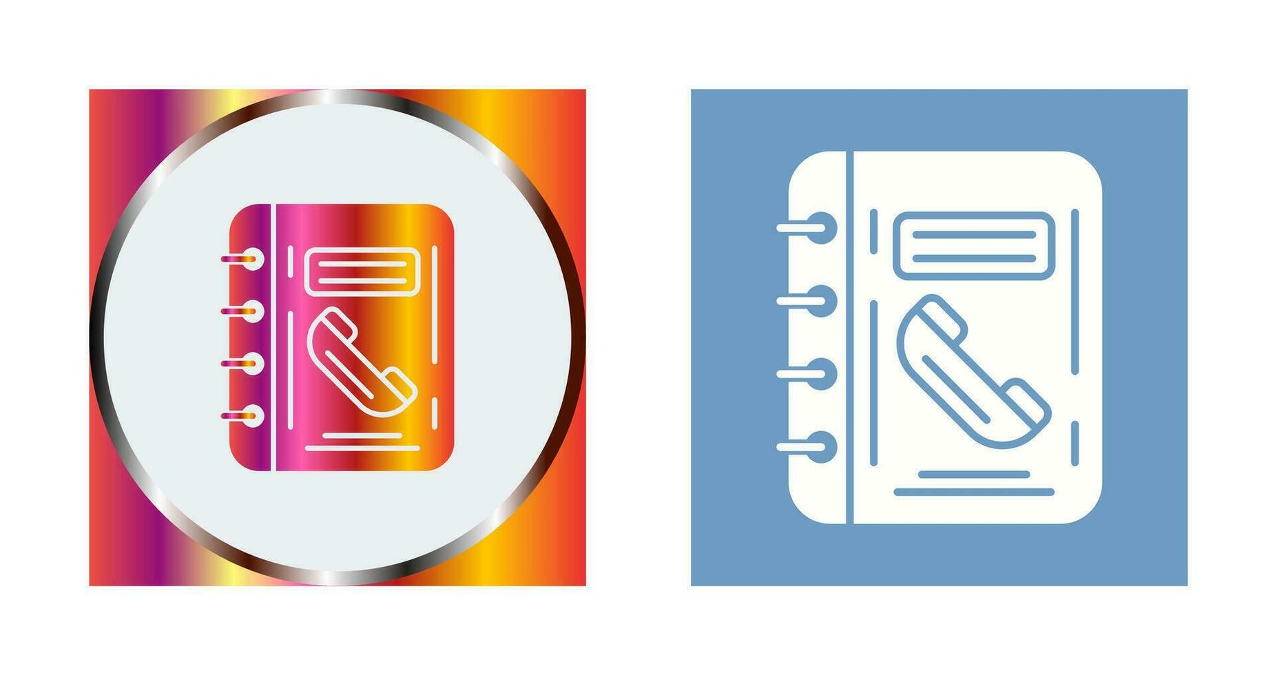 Phonebook Vector Icon