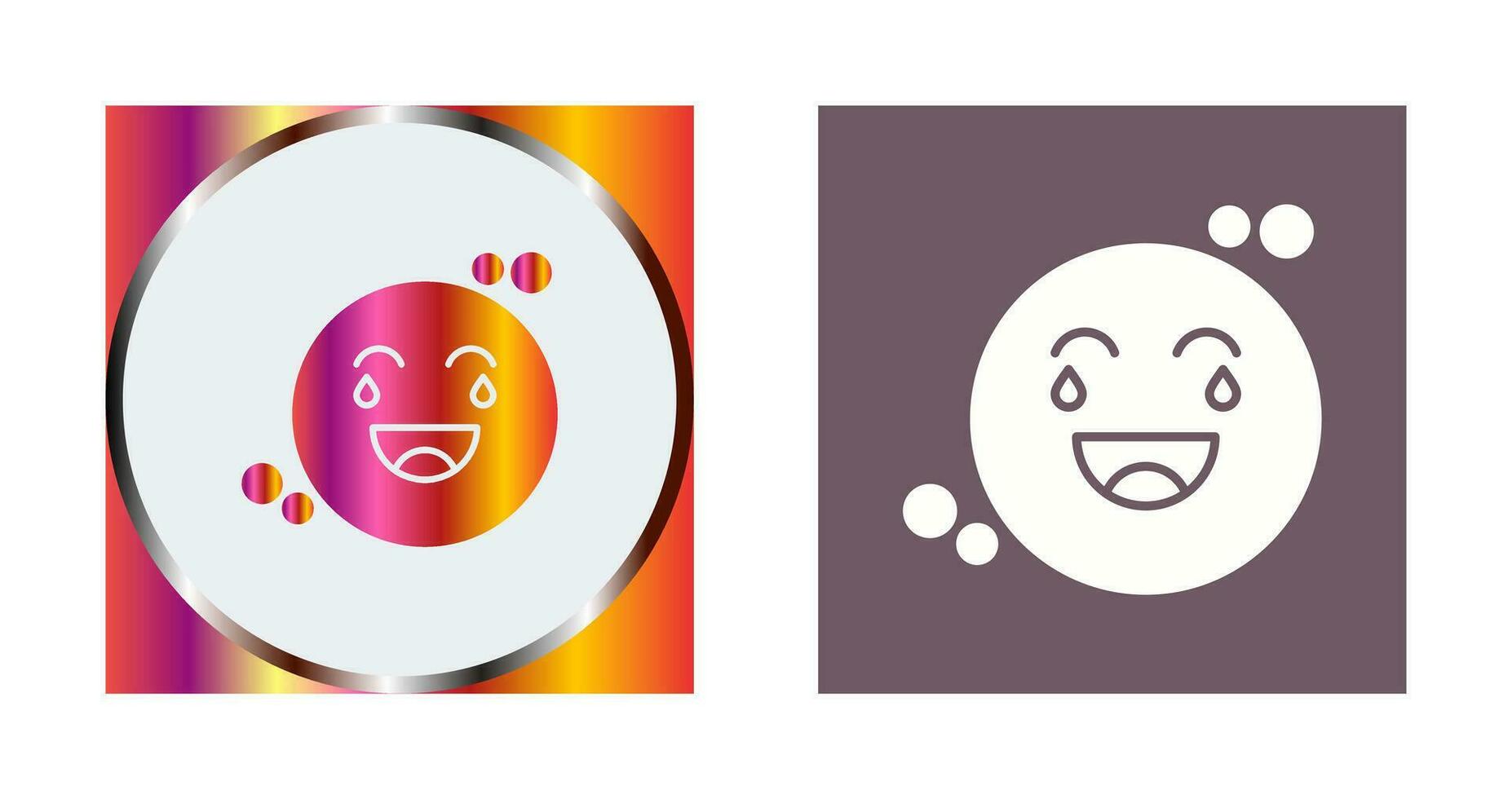 Loughing Vector Icon
