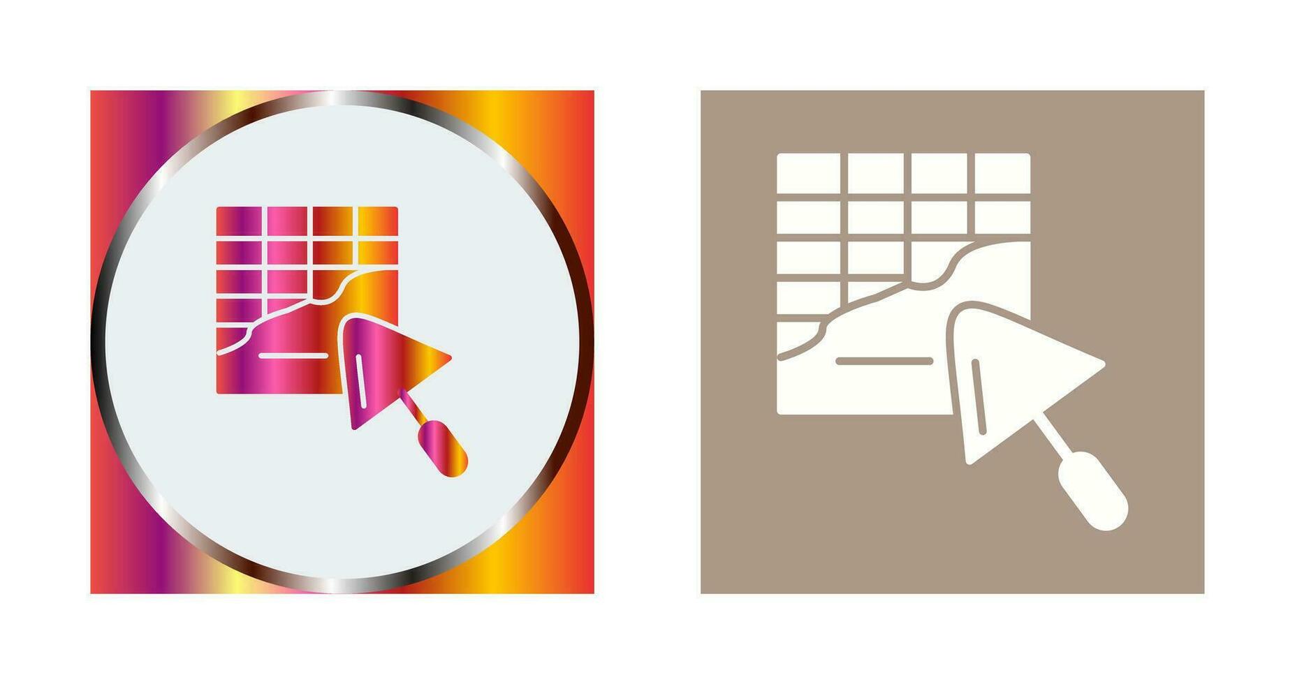 Plastering Vector Icon