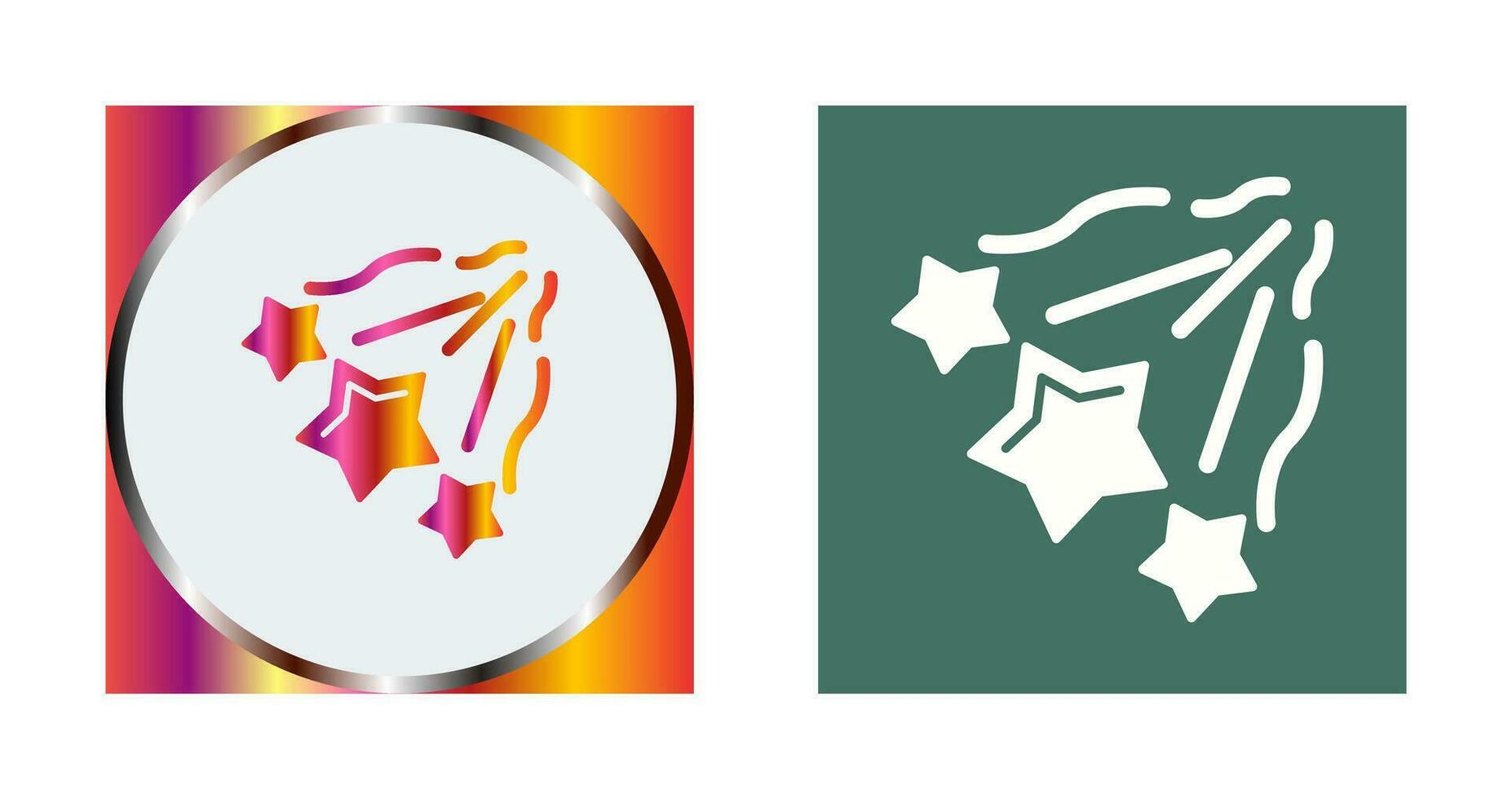 Falling Stars Vector Icon