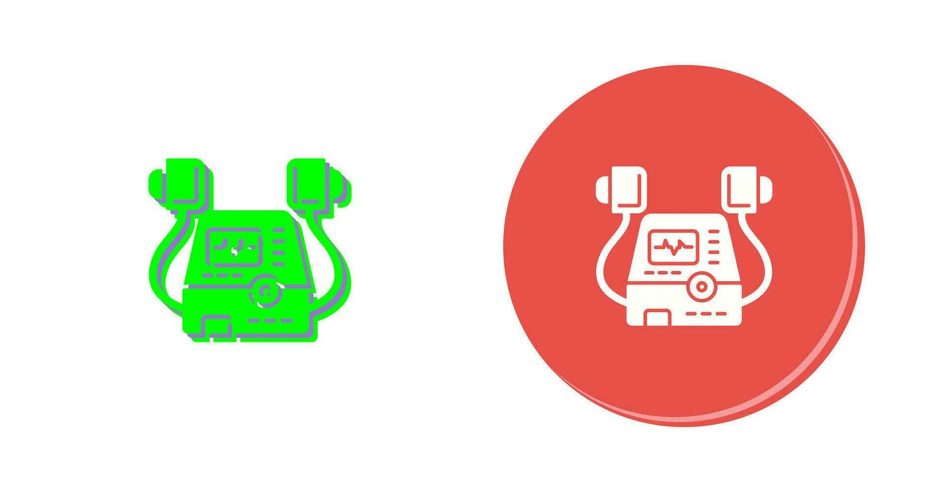 Defribillator Vector Icon