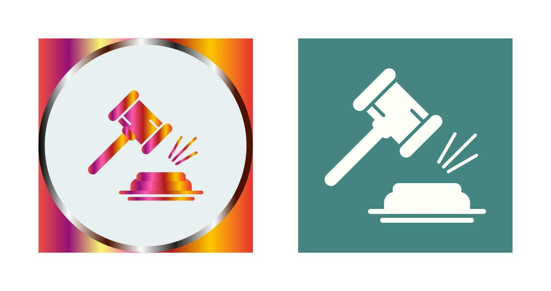 Gavel Vector Icon