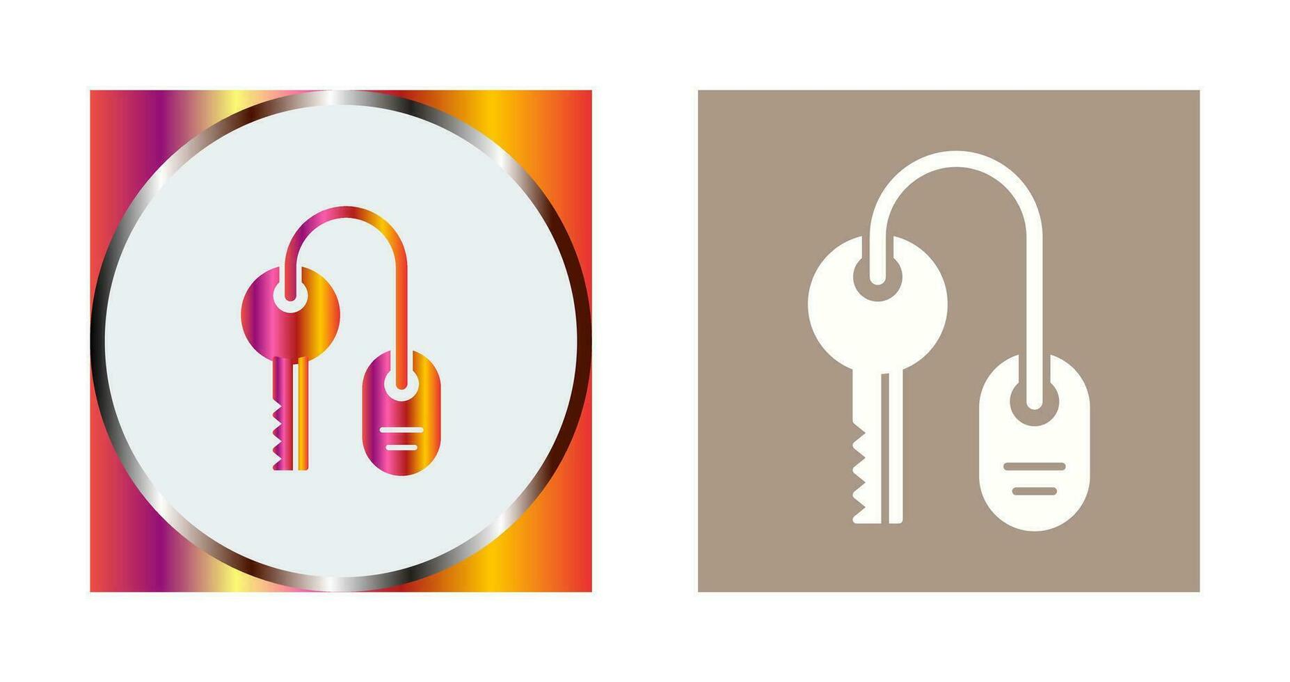 Room key Vector Icon