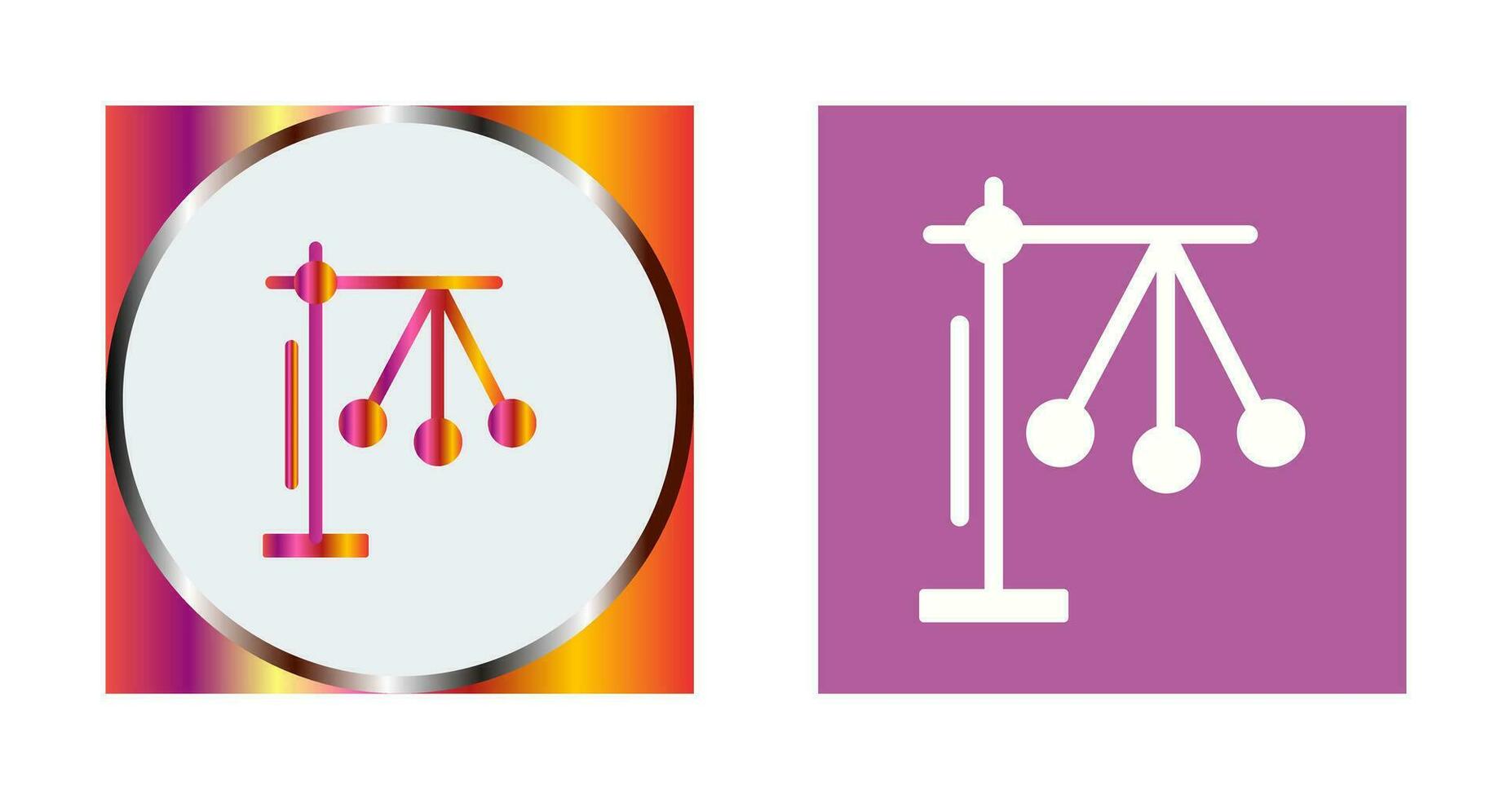 Pendulum Vector Icon