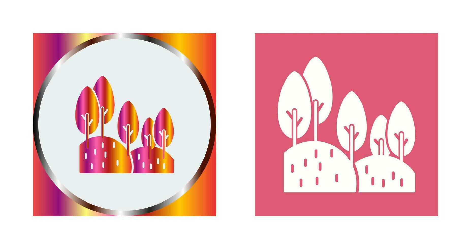 Forest Vector Icon
