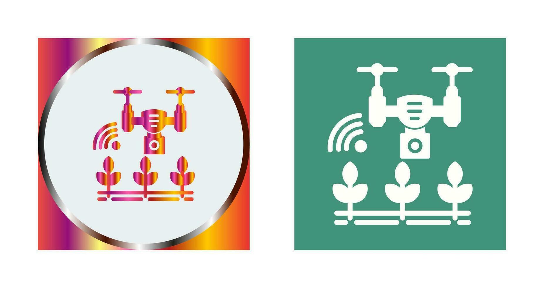 Smart Farm Vector Icon