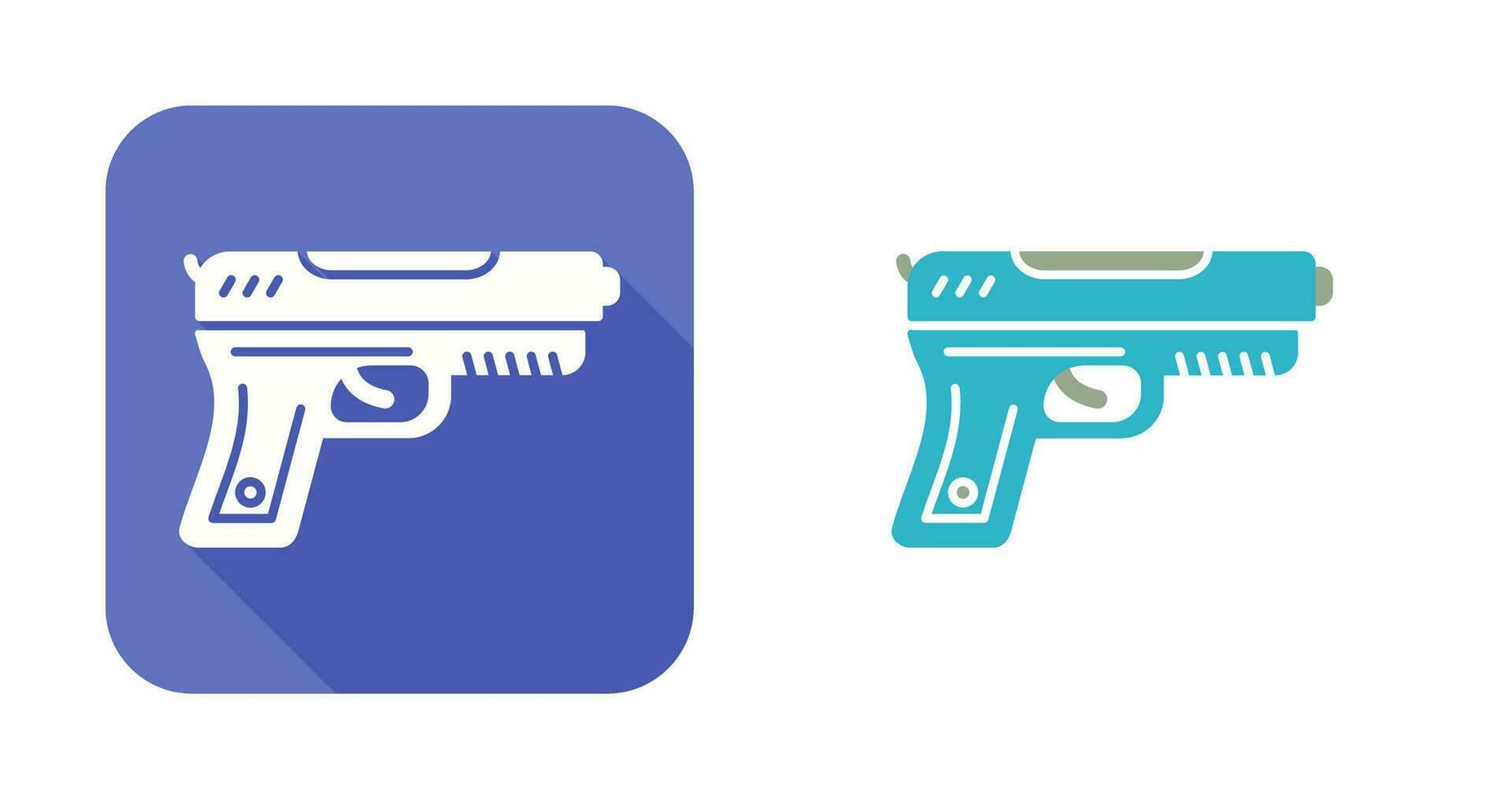 icono de vector de pistola