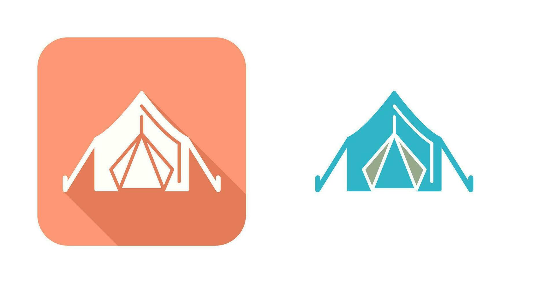 Tent Vector Icon