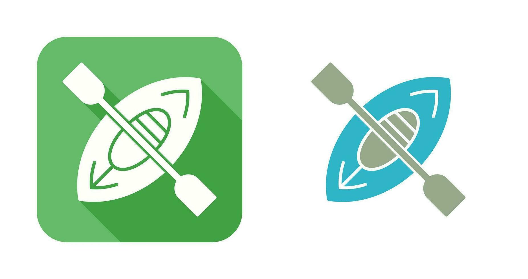 Kayak Vector Icon