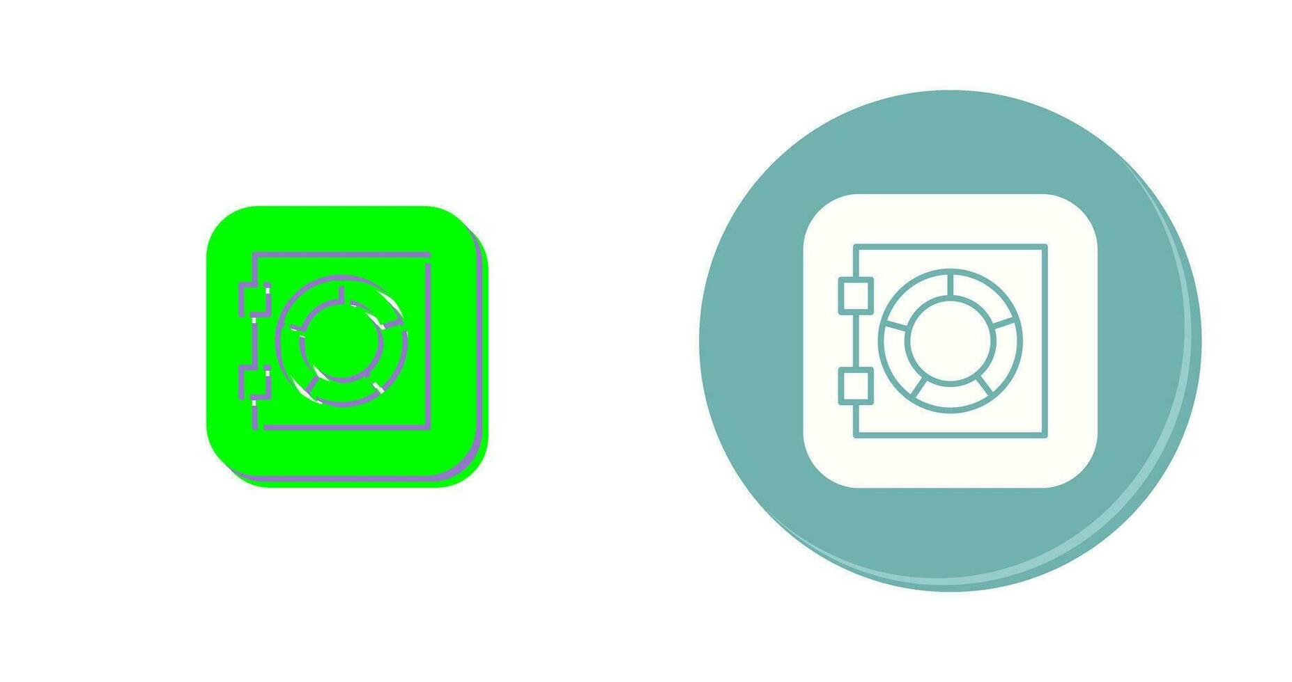 Safe Box Vector Icon