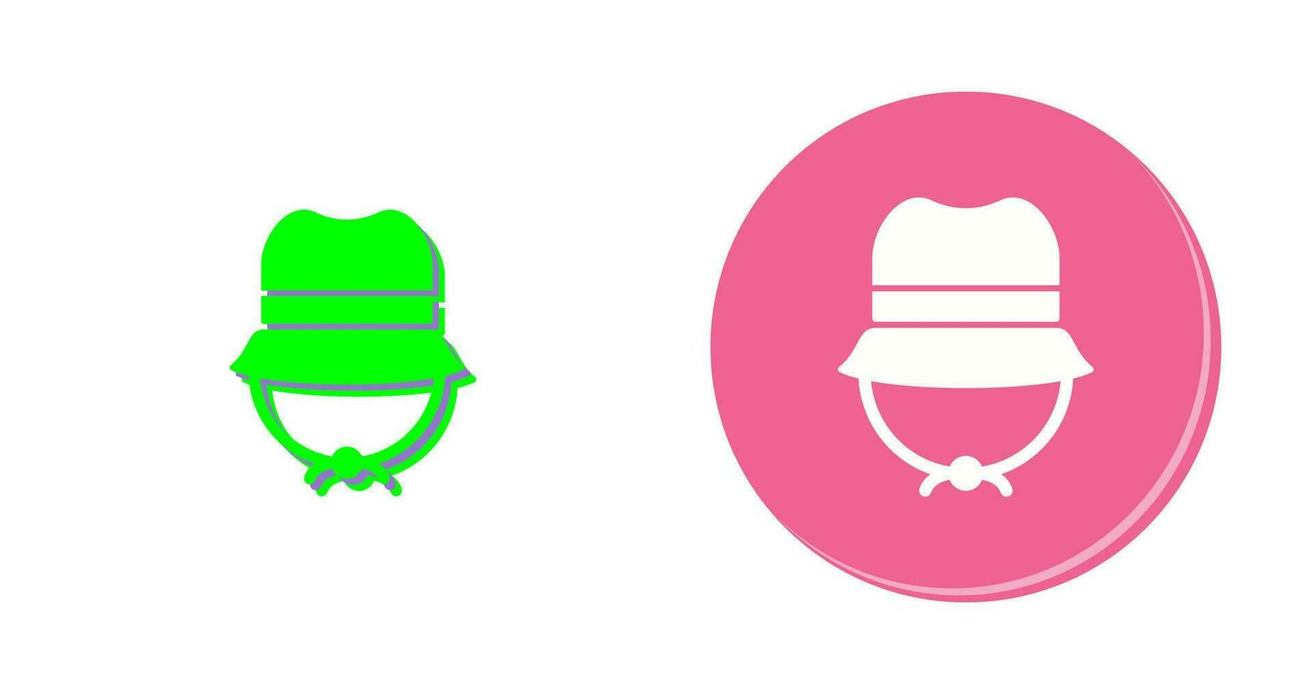 Camping Hat Vector Icon