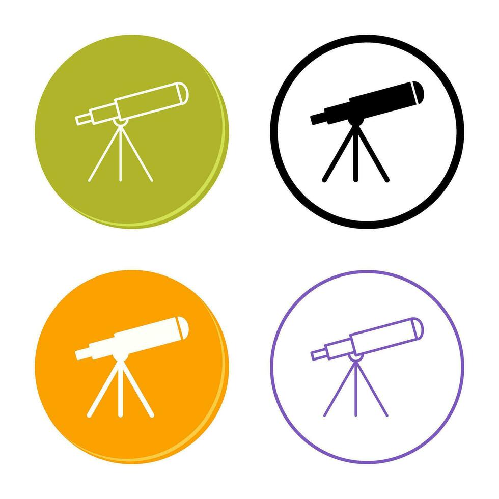 Telescope Vector Icon