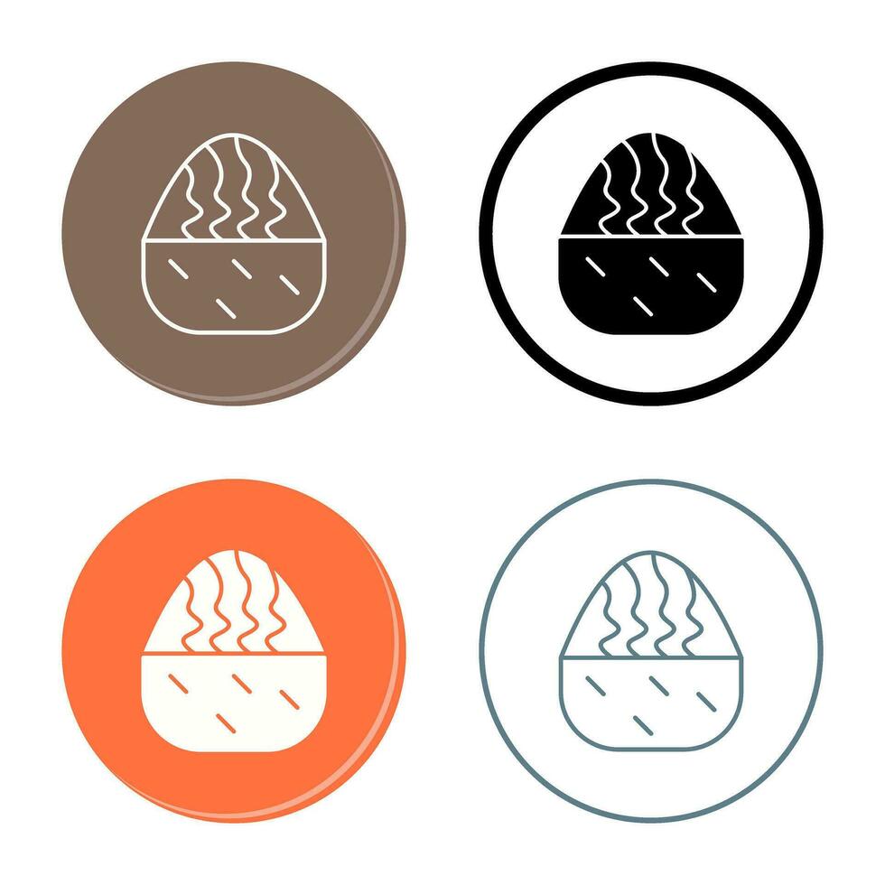 Cream Muffin Vector Icon