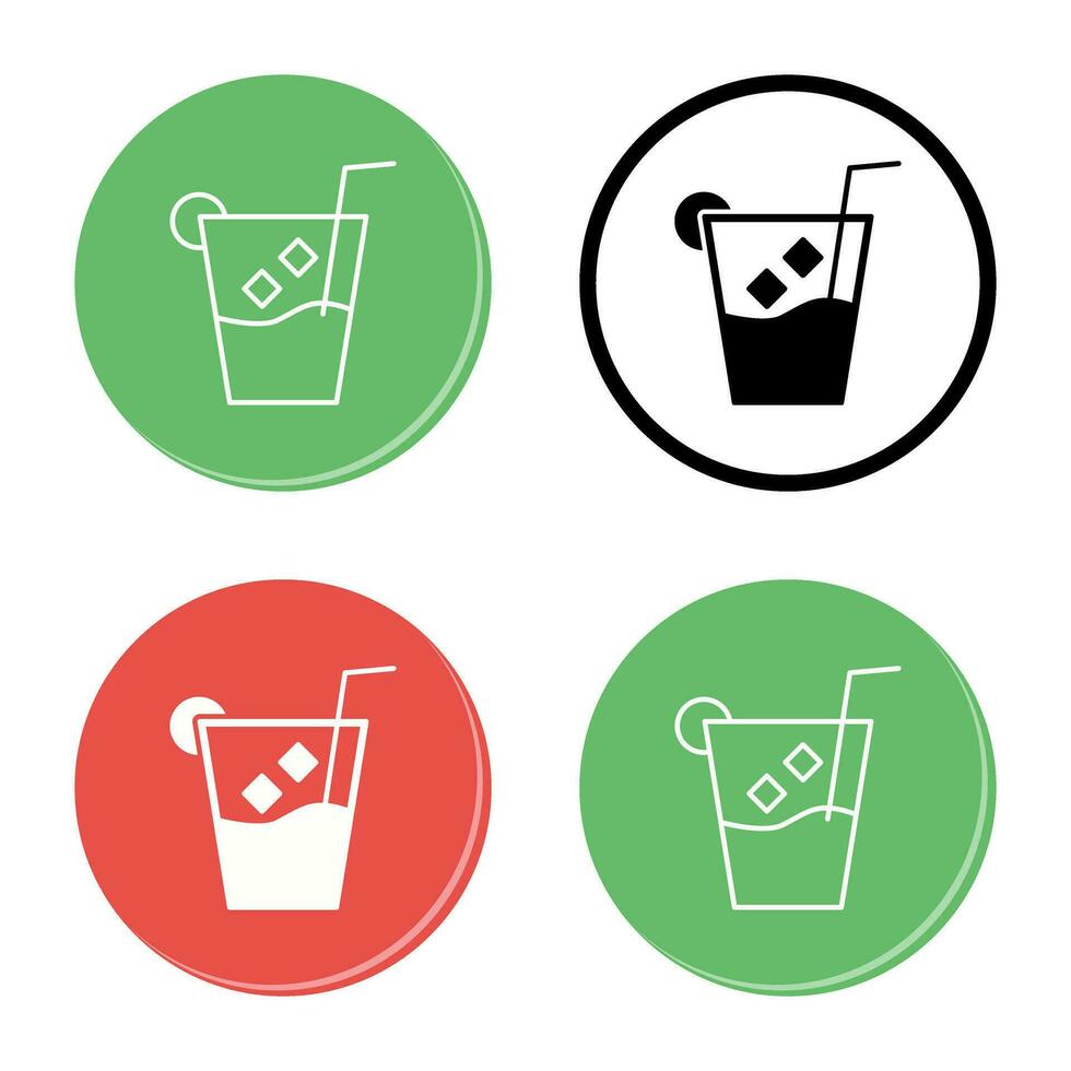 Unique Whiskey Sour Vector Icon
