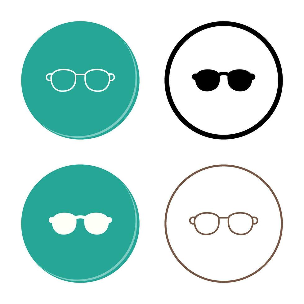 icono de vector de gafas de sol