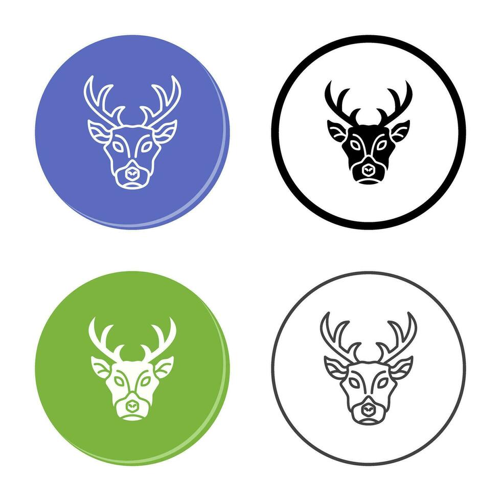 Deer Vector Icon