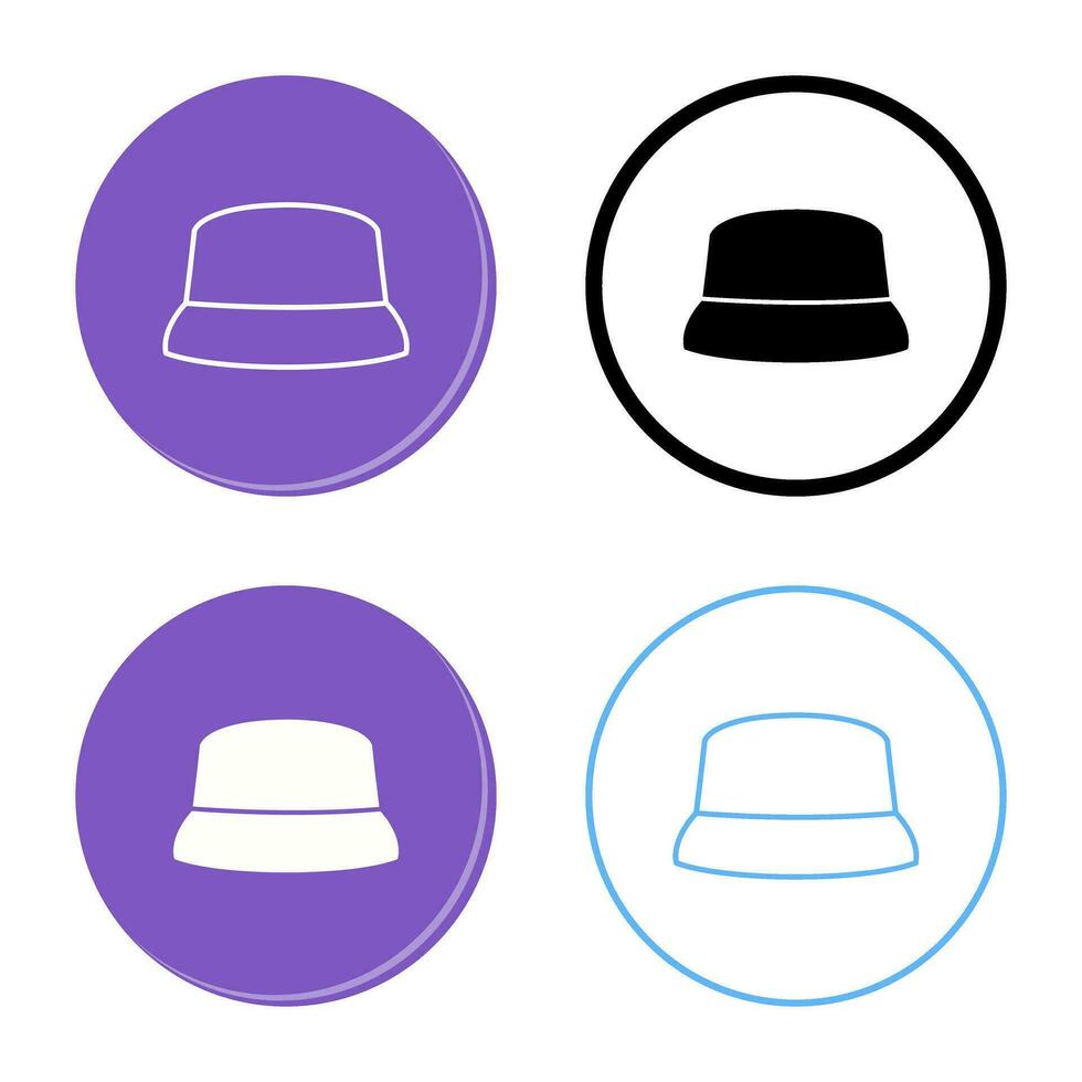 icono de vector de sombrero