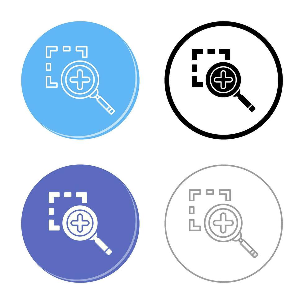Zoom In Vector Icon