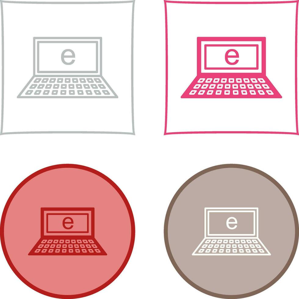 Unique Internet Vector Icon