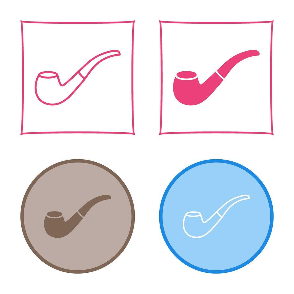 Smoking Pipe Vector Icon