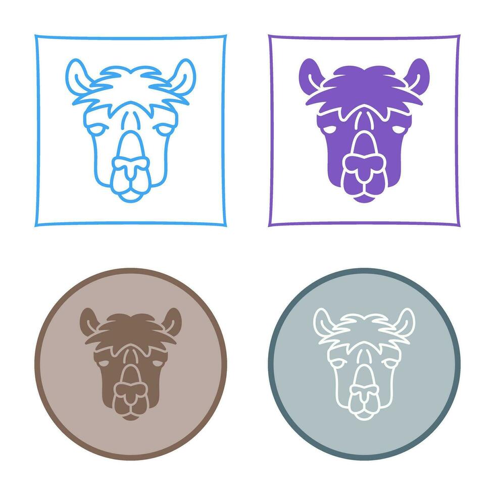 Alpaca Vector Icon