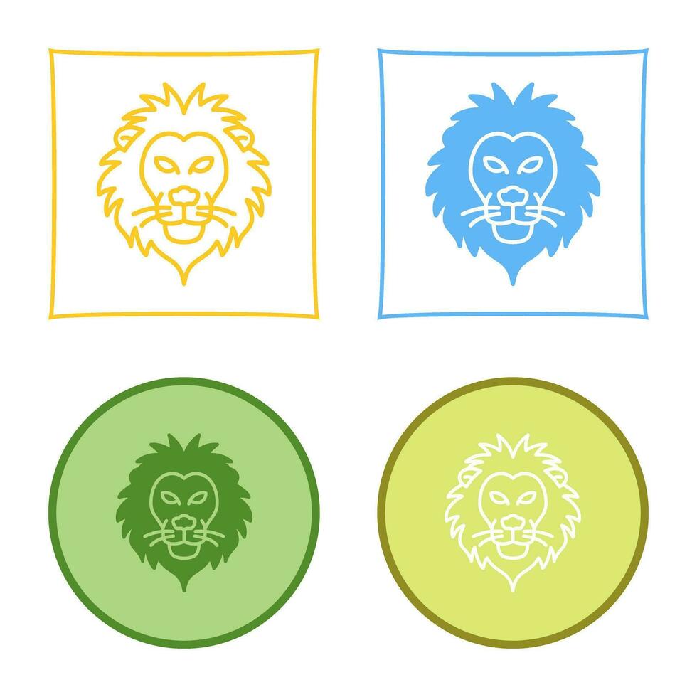 Lion Vector Icon