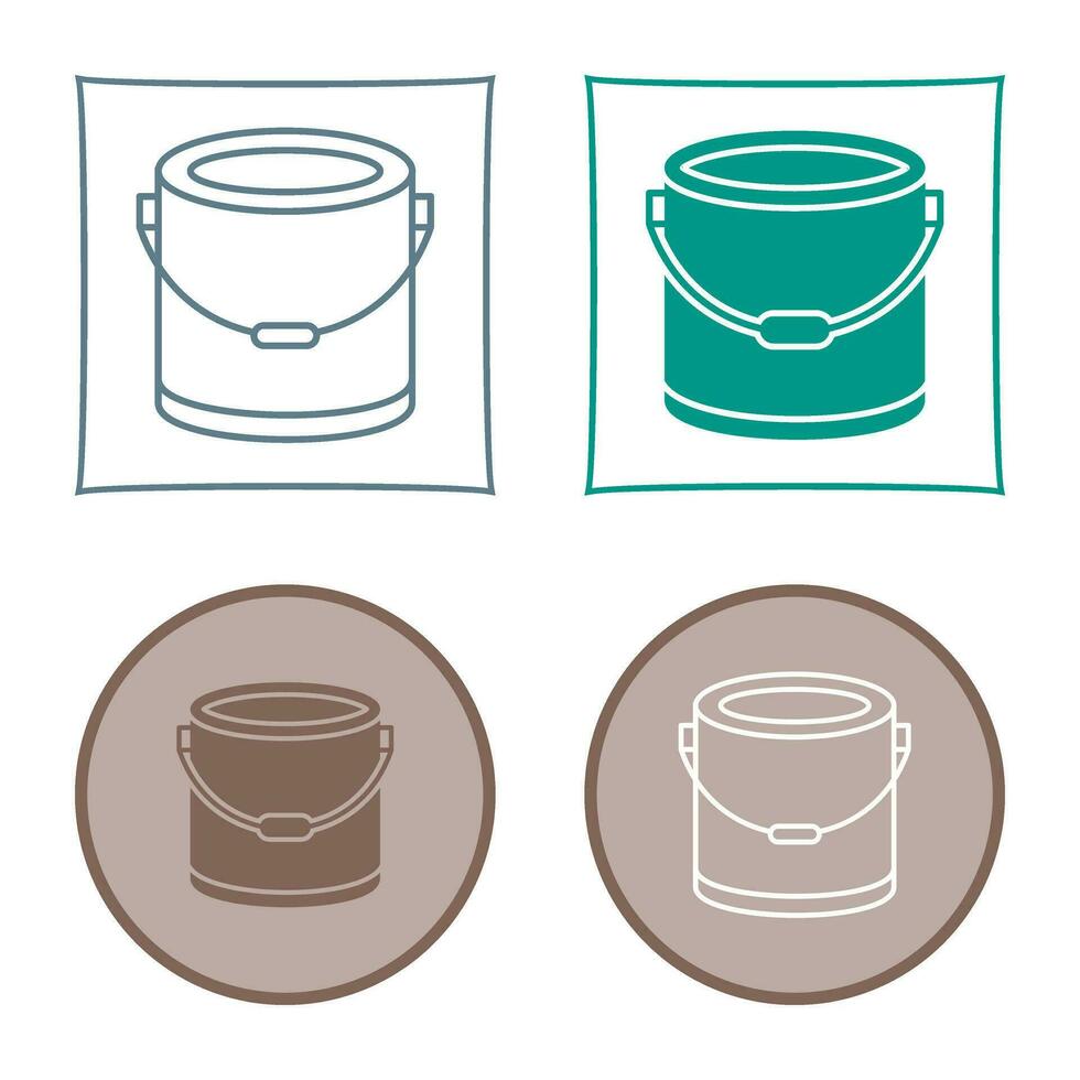 Paint Bucket Vector Icon