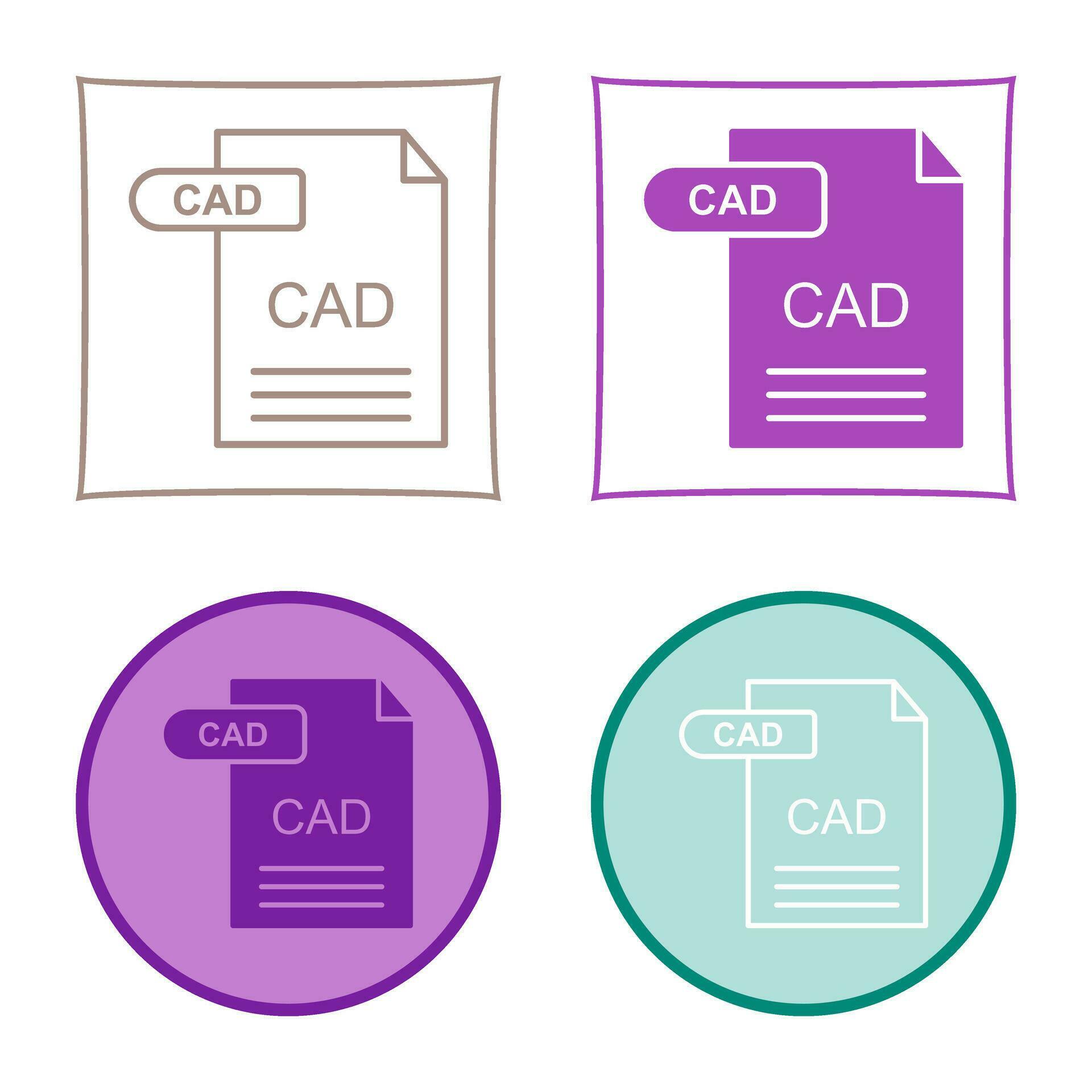 CAD Vector Icon 34165708 Vector Art at Vecteezy