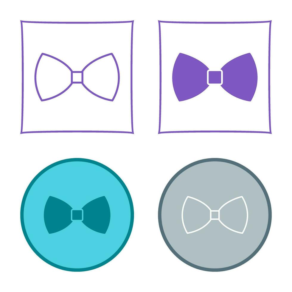 Bow Tie Vector Icon
