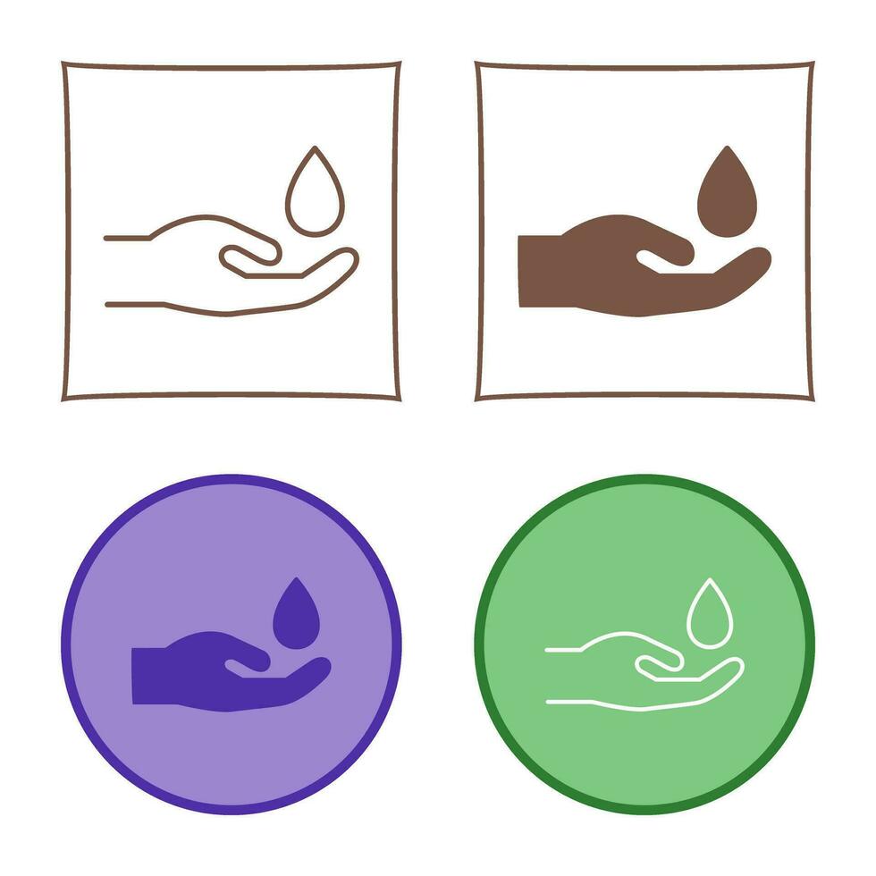 Hands Airdrop Vector Icon