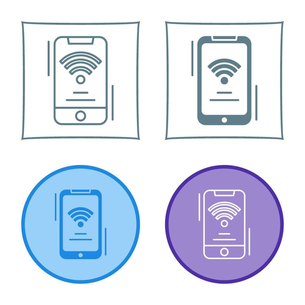 Wifi Signal Vector Icon