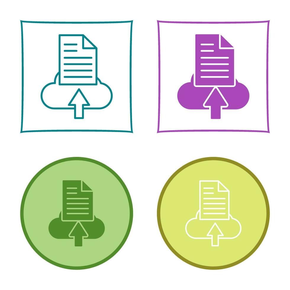 File Upload Vector Icon