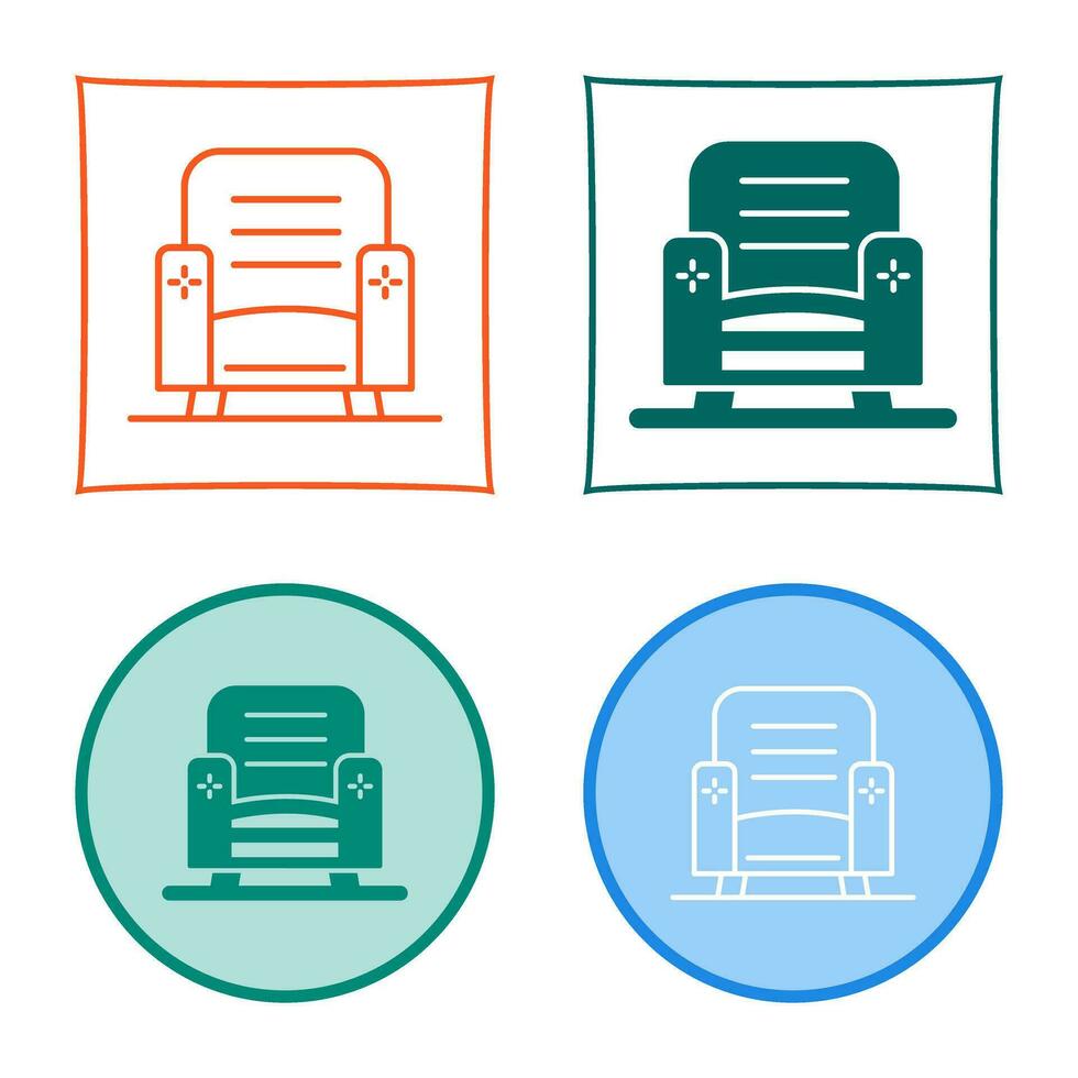 Armchair Vector Icon