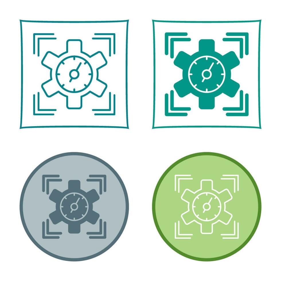 SEO Perfomance Vector Icon