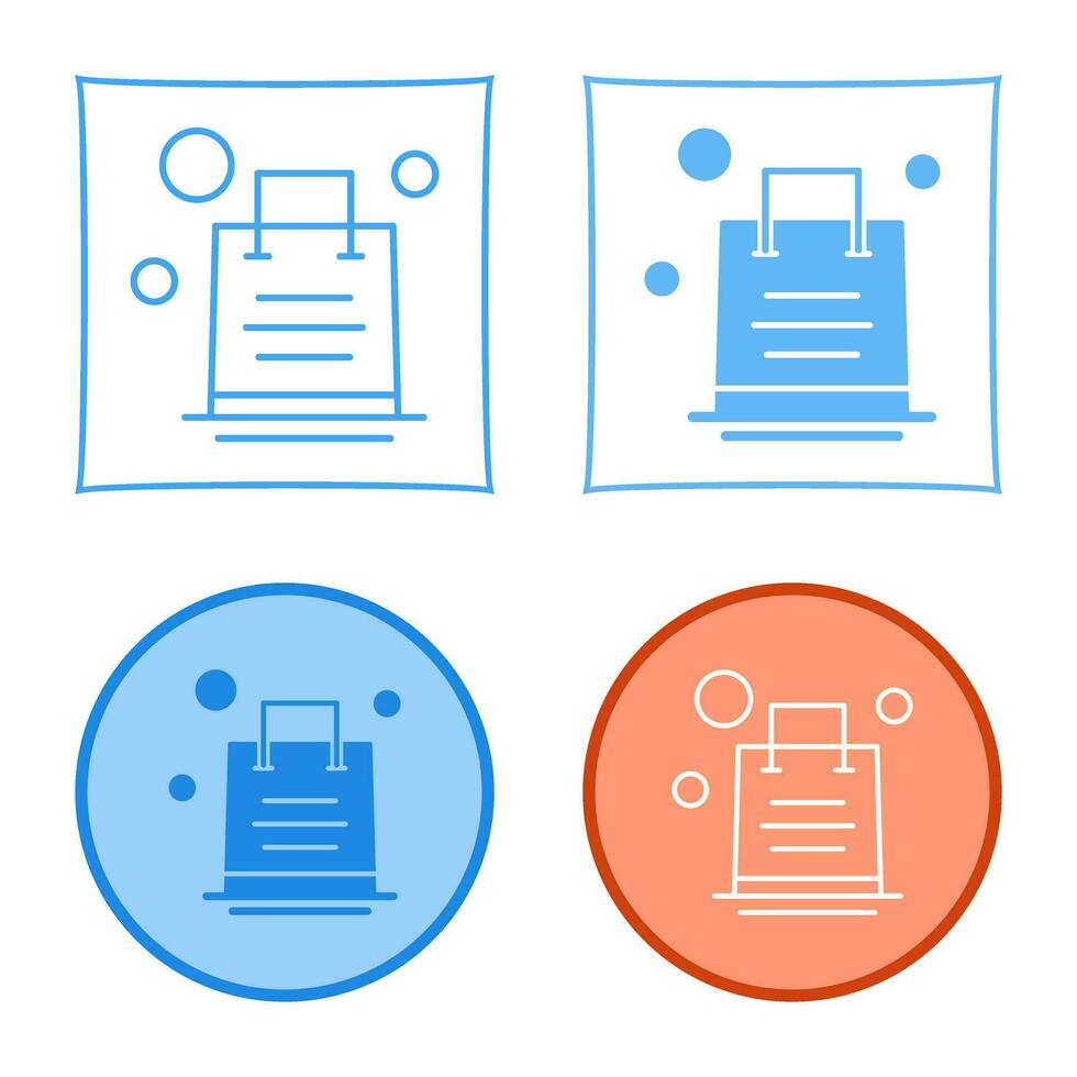 Shopping Bag Vector Icon
