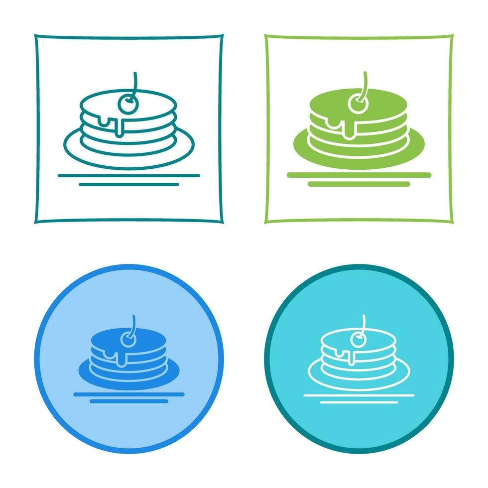 Pancake Vector Icon