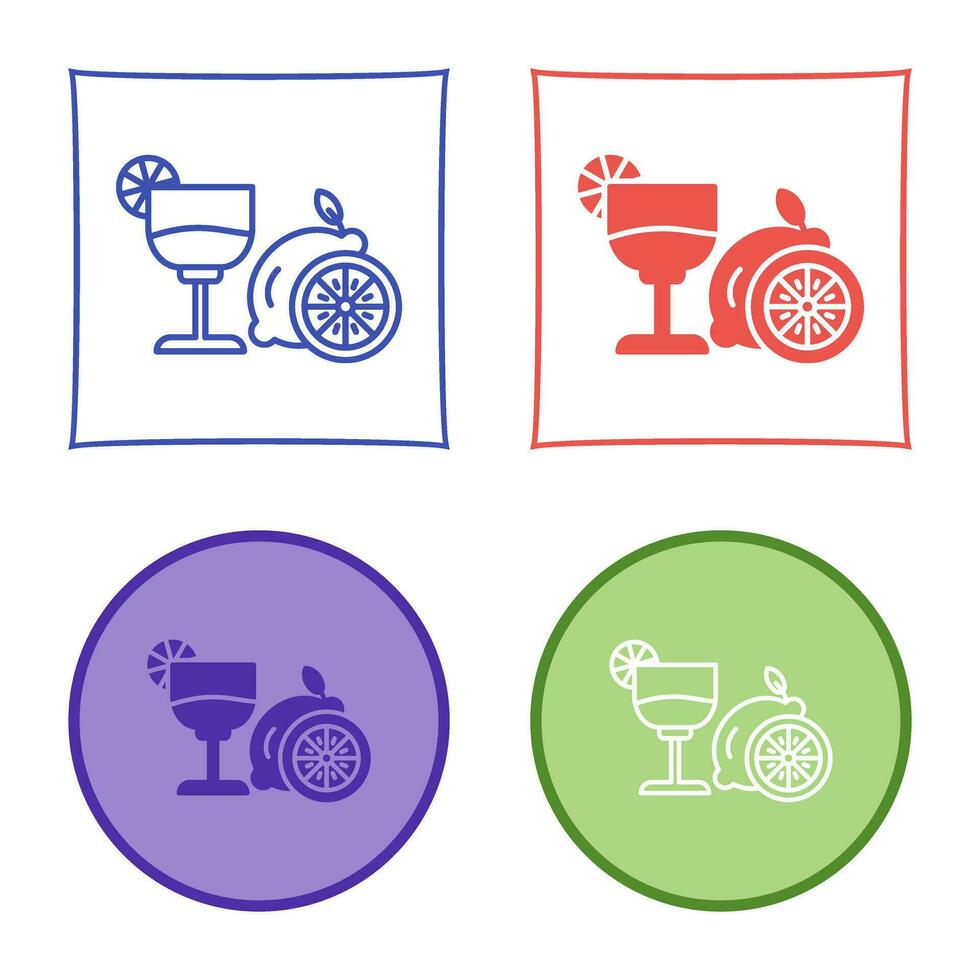 Lime Juice Vector Icon